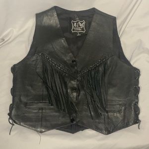 Leather Vest